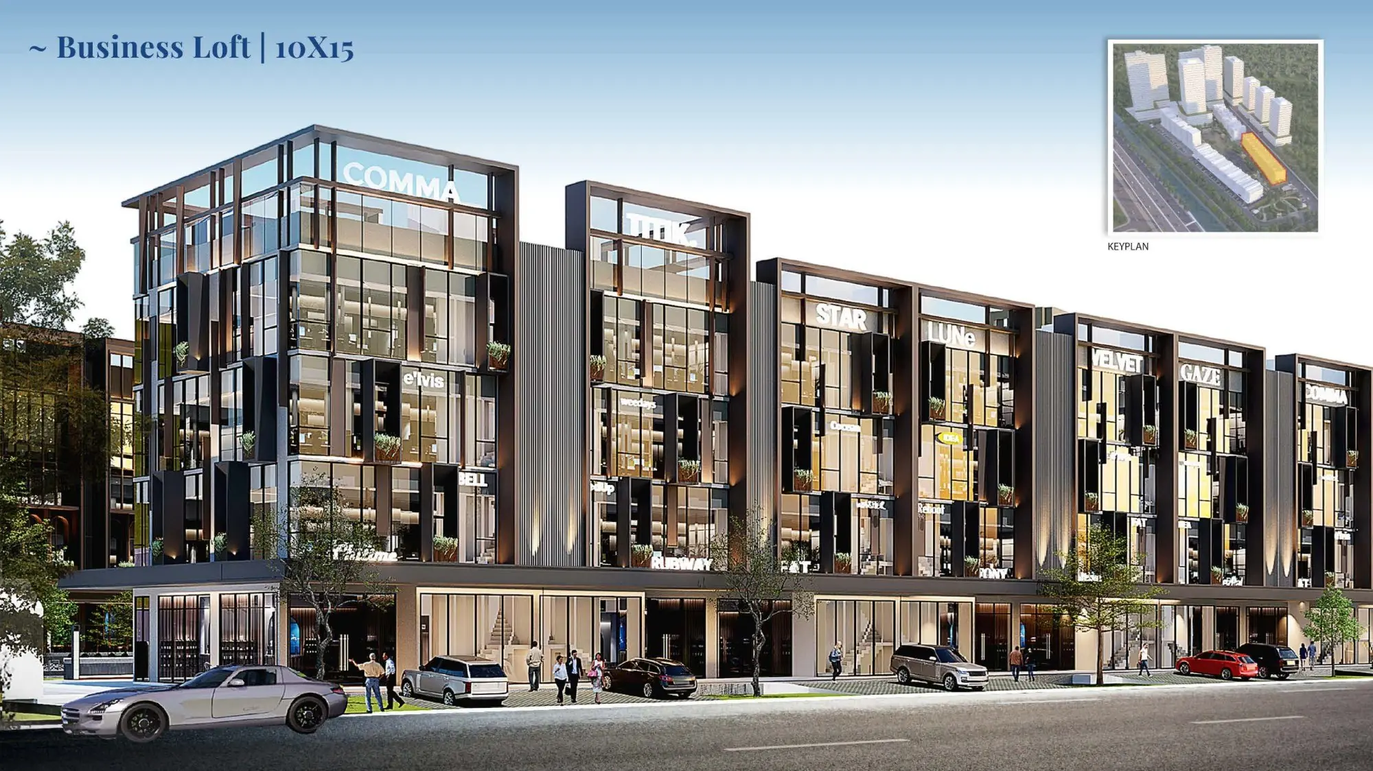 Business Loft Gading Business Park — unit loft open-plan 10x15m 762m2 Kelapa Gading